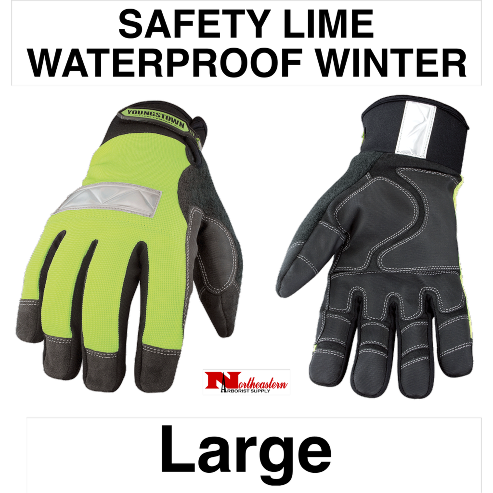 Youngstown Gloves Glove Hi-Viz Utility Waterproof Winter