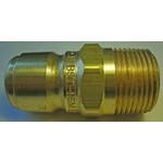 PARKER High Flow (Unvalved) Quick Nipple 3/4" Male Pipe Thread