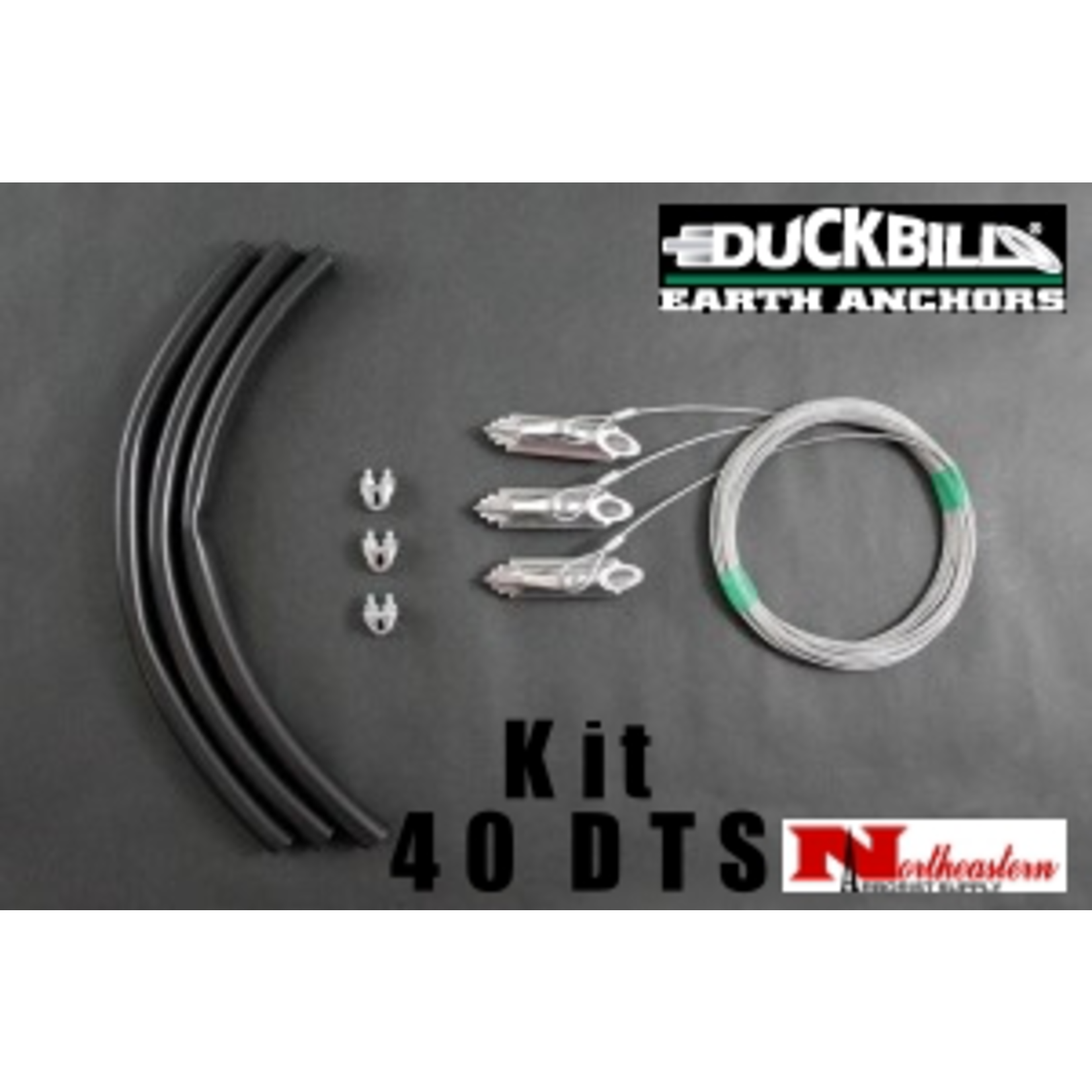 DuckBill Anchor Duckbill Kit 40DTS for up to 3" Diameter Trees