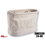 Jameson Canvas Bag with 15 Inside Pockets