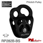 ISC Pulley Phlotich Black With Bushings 30Kn 1/2in Rope Max.