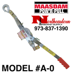 MAASDAM Maasdam Rope Puller For 1/2" Rope, 3/4 Ton Capacity With 10 To 1 Leverage