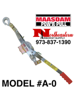 MAASDAM Pow'r-Rope Puller For 1/2" Rope, 3/4 Ton Capacity with a 10 to 1 Leverage Maasdam