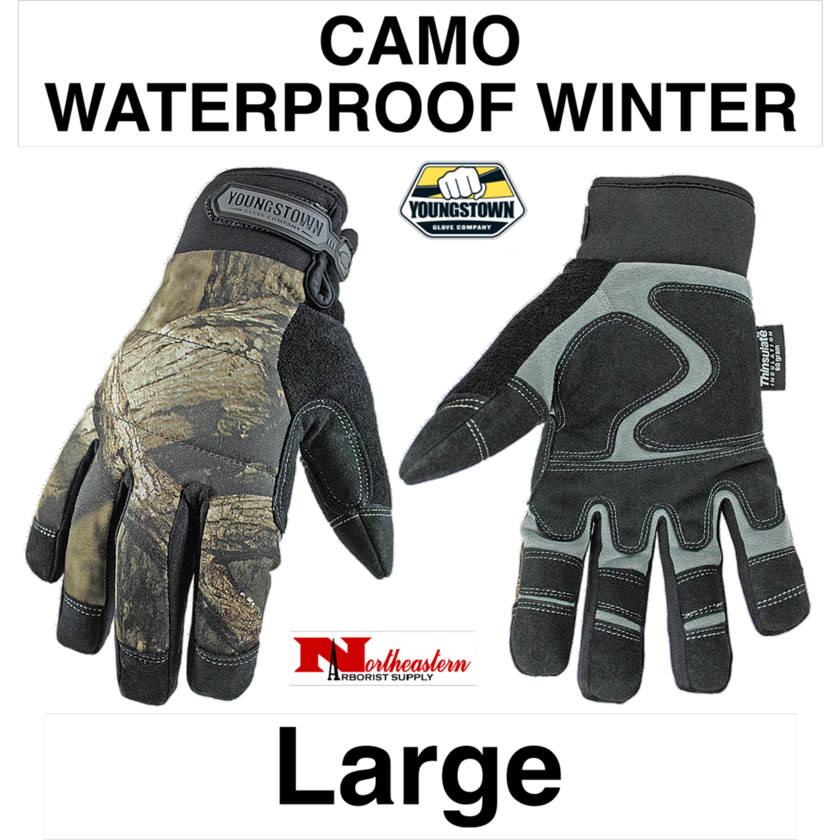 Youngstown Gloves Gloves Camo Waterproof Winter