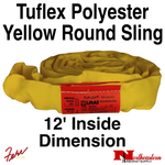 Lift-All® Tuflex Round Sling 12' Yellow