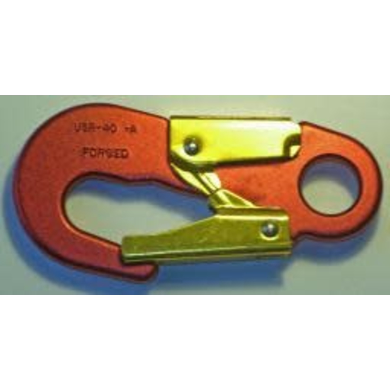 U.S. Rigging Snap, Red Baron Aluminum, Double Locking 31Kn Mbs Red Anodized