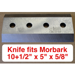 Knife, 10+1/2in X 5in X 5/8in Morbark M12, 14, 15 Tornado Zenith
