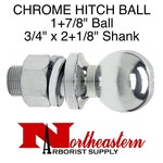 Buyers Hitch Ball 1+7/8" Shank Diameter 3/4" x 2+1/8" Shank Length, 3,500# M.G.T.W.