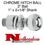 Buyers Hitch Ball 2" Shank Diameter 1" x 2+1/8" Shank Length 5,000# M.G.T.W.