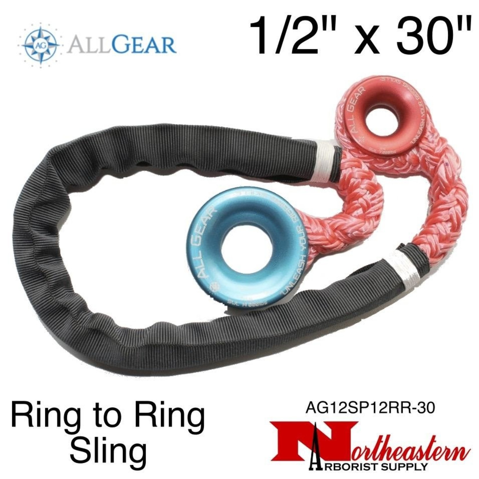 All Gear Inc. Ring To Ring Sling 1/2" x 30" 11,000 Lbs ABS