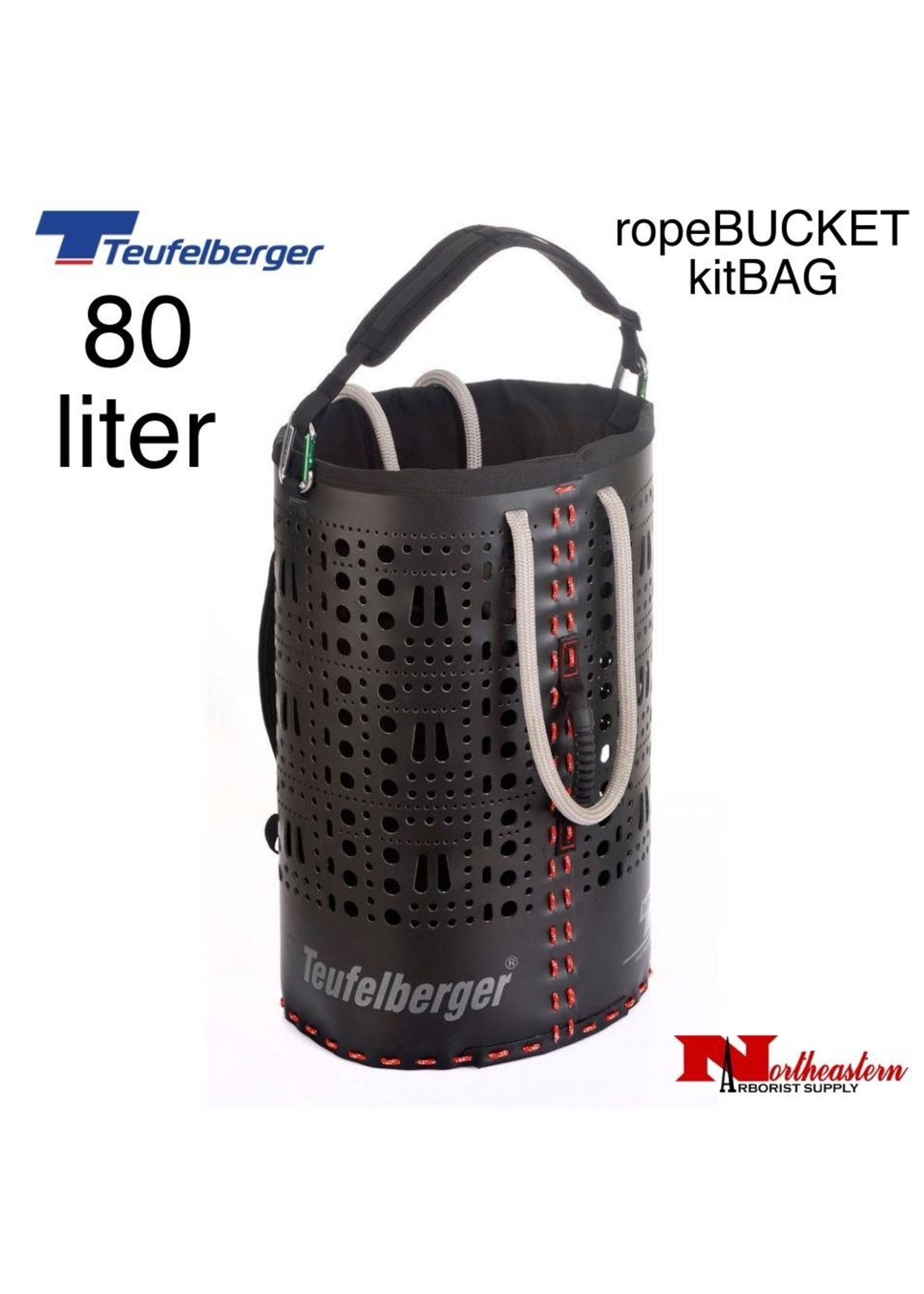 Teufelberger Ropebucket 80 Liter, Biggest Of The Bags, Having A Storage Volume of 80 Liters