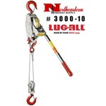 LUG-ALL Lug-All Model 3000-10, 1+1/2 Ton Cable Hoist