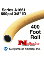 Kuriyama Hose, 600 psi 3/8" ID Yellow Tree - 400' Roll