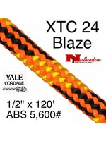 Yale Cordage Blaze, 11mm Climbing Line, 150' Hank 5,600#ABS