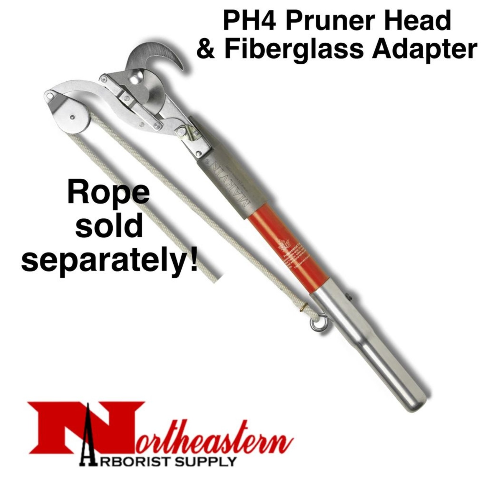 Pruner Head (PH4) Marvin with  Fiberglass Adapter, No Rope