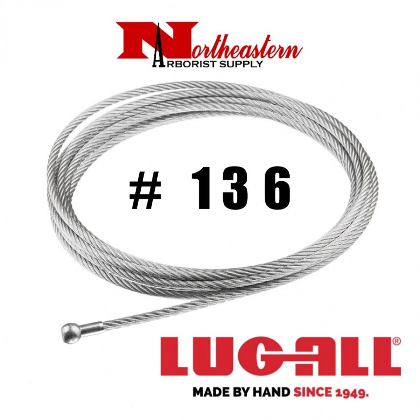 LUG-ALL Lug-All Cable, 3/16" with Drum Anchor