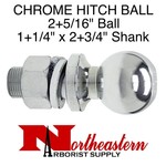 Buyers Hitch Ball 2+5/16" Shank Diameter 1+1/4" x 2+3/4" Shank Length, 10,000# M.G.T.W.