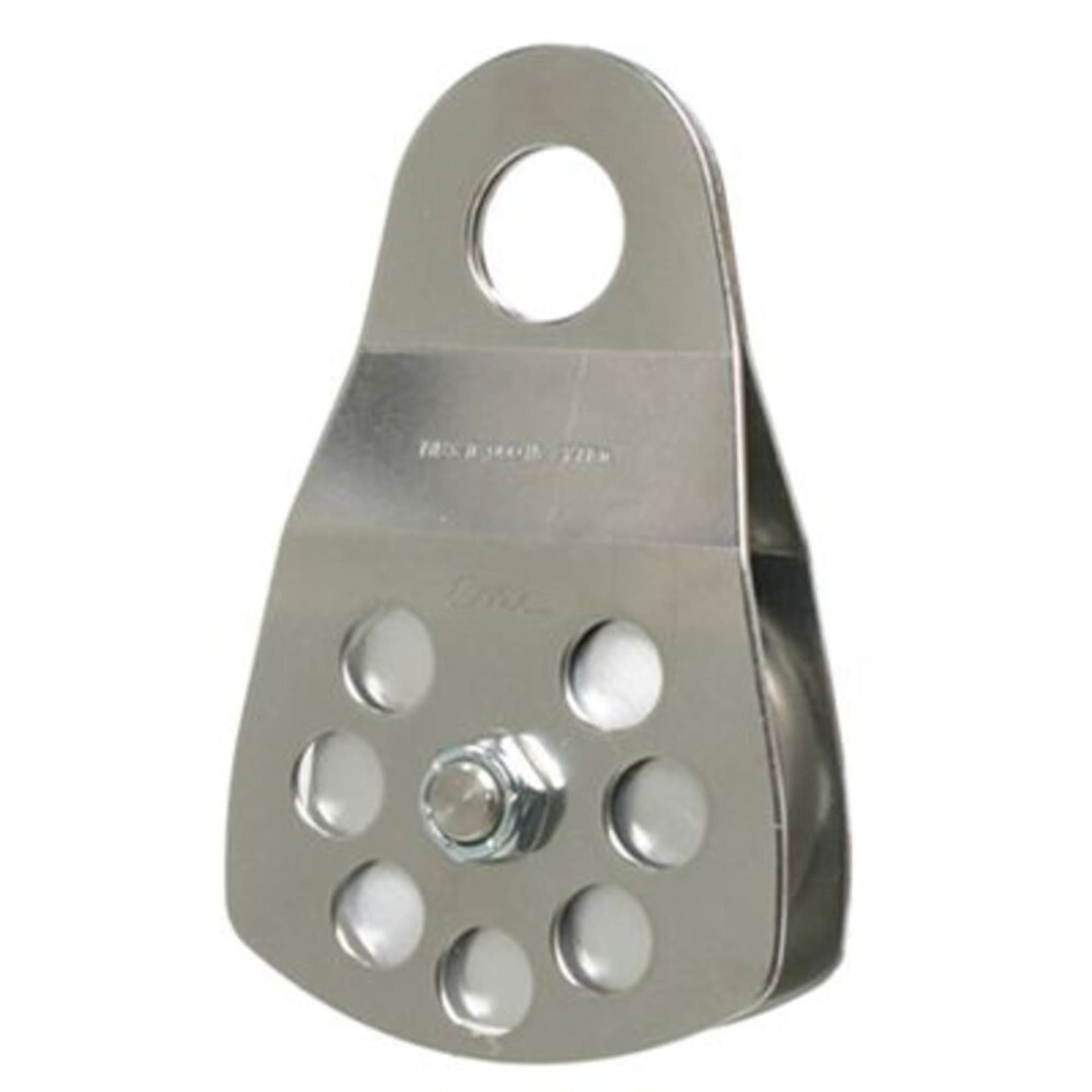 CMI Pulley 5/8" Stainless Steel Side Plates, 3" Aluminum Sheave, Needle Bearing, And Stainless Steel Axle, 16000Lbs MBS