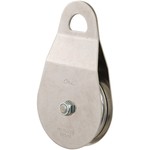 CMI Pulley 5/8in X 4 S.S. Sideplates, Aluminum Sheave, 20,000Mbs, (88.9Kk)