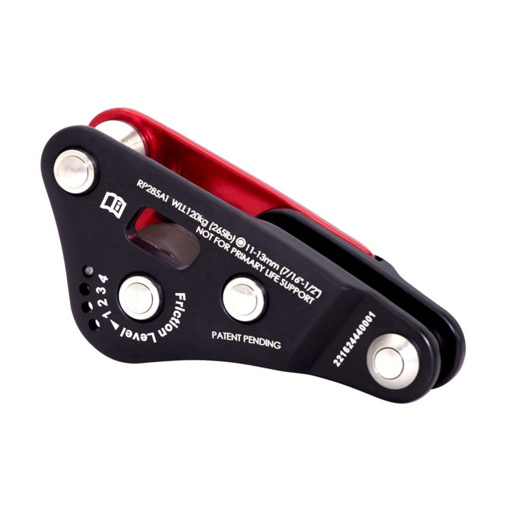 ISC APEX Rope Wrench, Black & Red. NOT for PPE