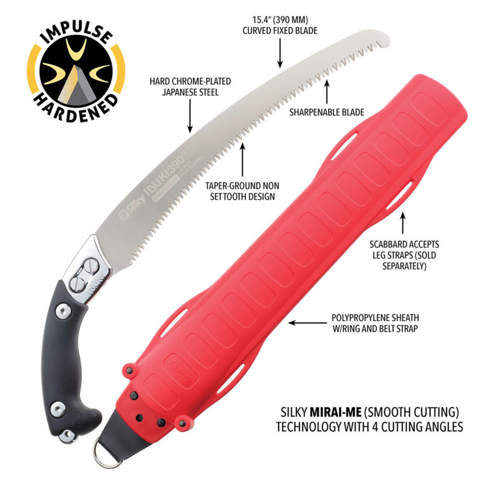 Silky Saws Silky - Ibuki 390 Hand Saw