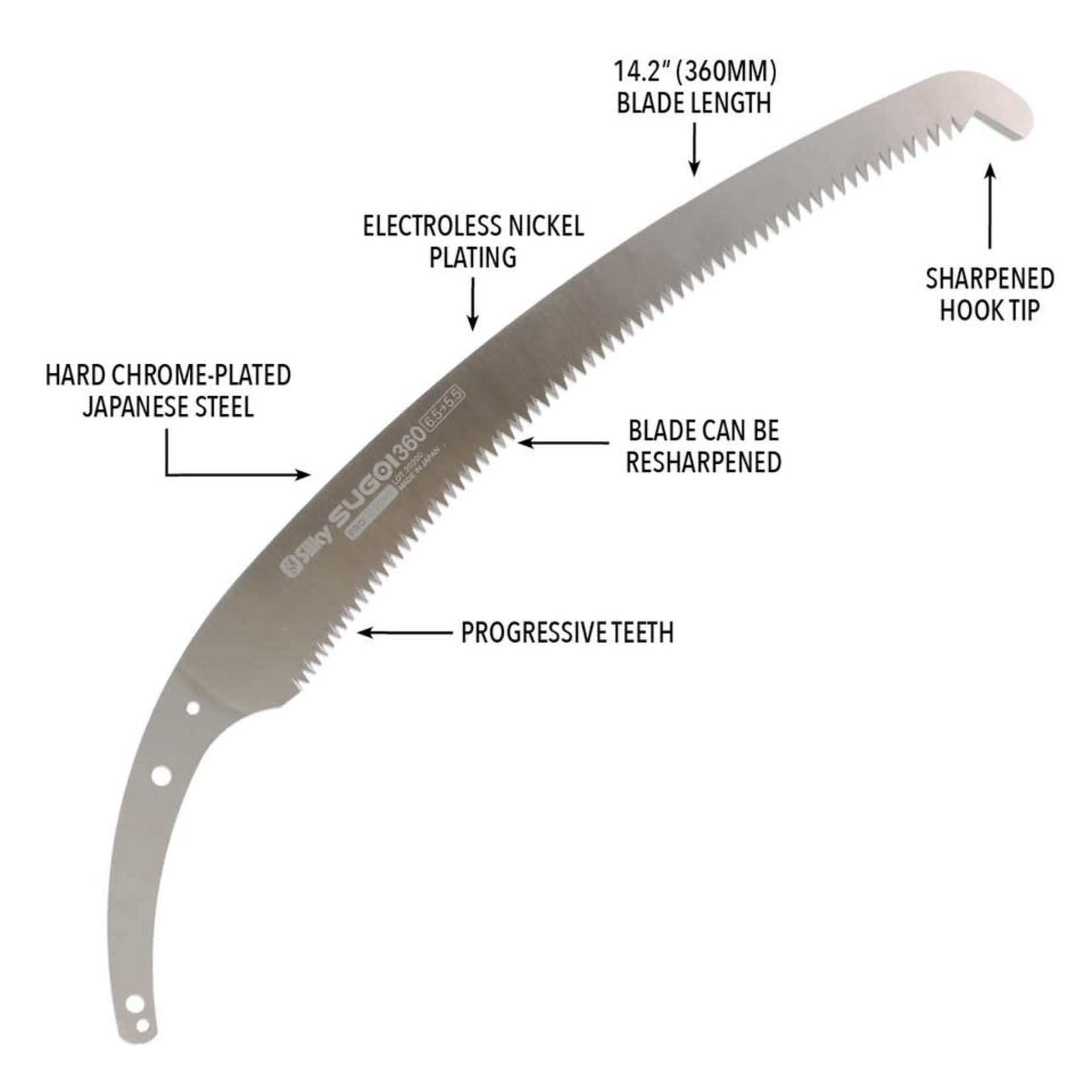 Silky Saws Silky - Sugoi 360mm Hand Saw XL