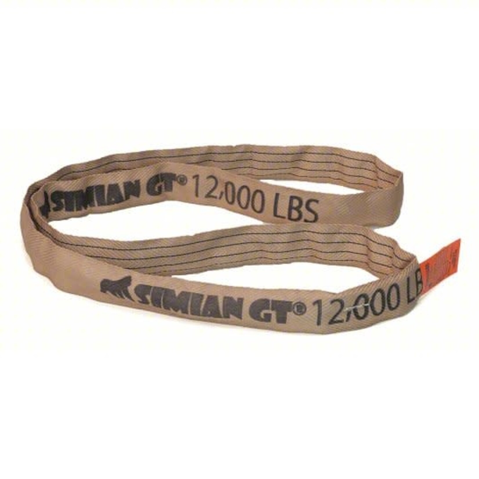 Stren-Flex SIMIAN® GT Roundsling - Tan - Endless - 12,000 lbs