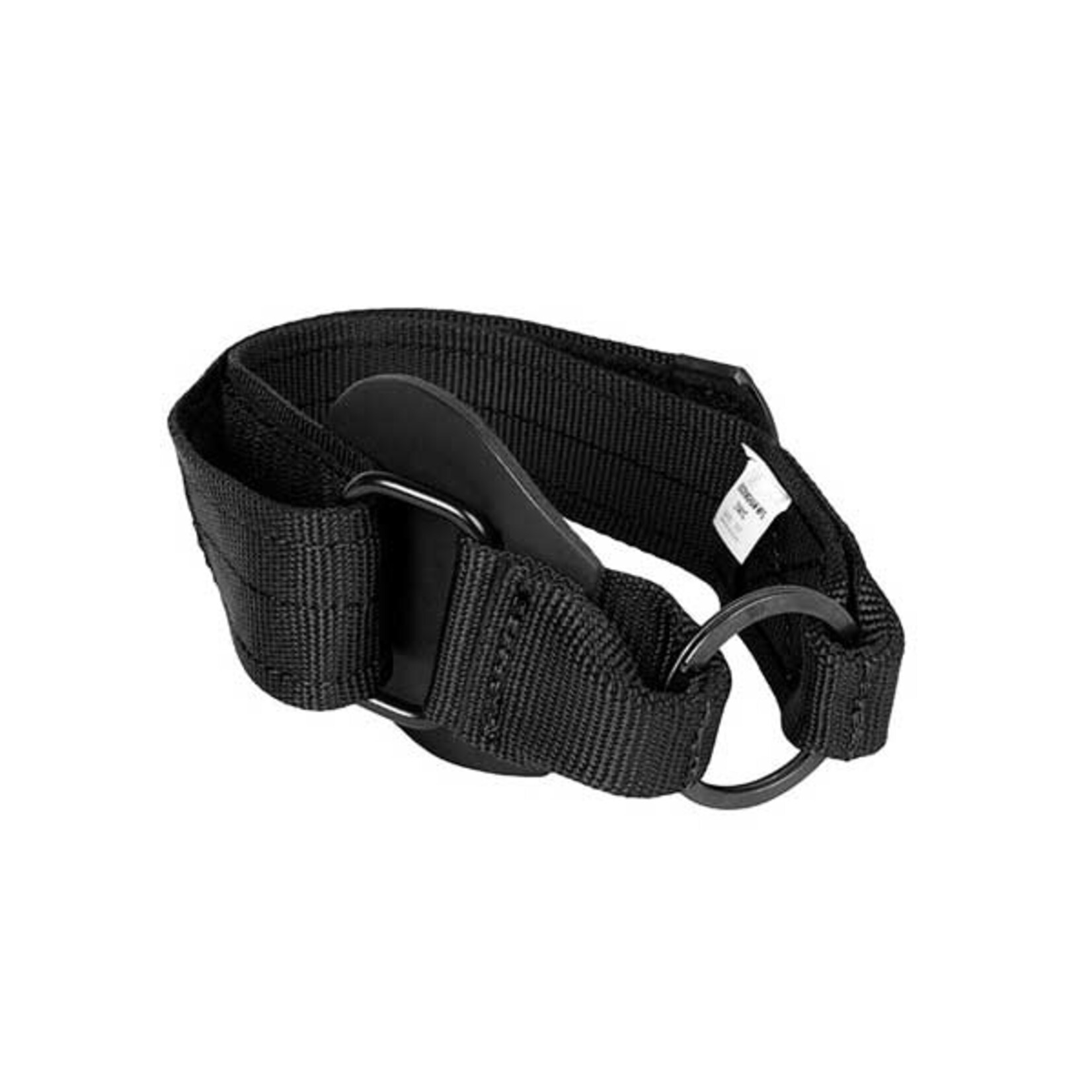 Buckingham Buckingham Velcro Climber Foot Strap w/ Ring - Black - Pair