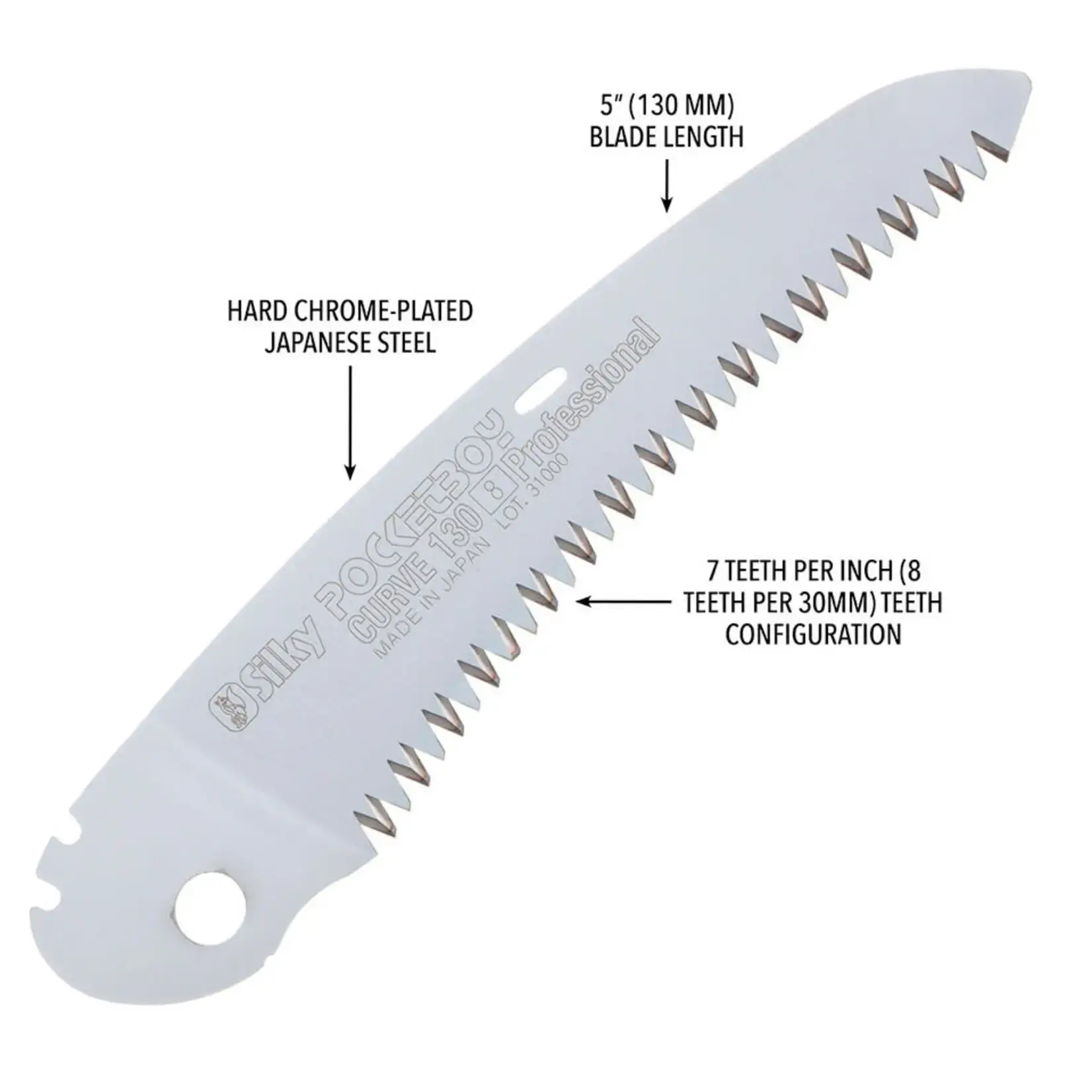 Silky Saws Silky PocketBoy Curve Professional Saw 130mm