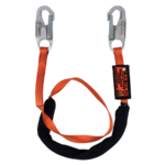 Bashlin Shock Absorbing Lanyard w/ 1in Nylon Web