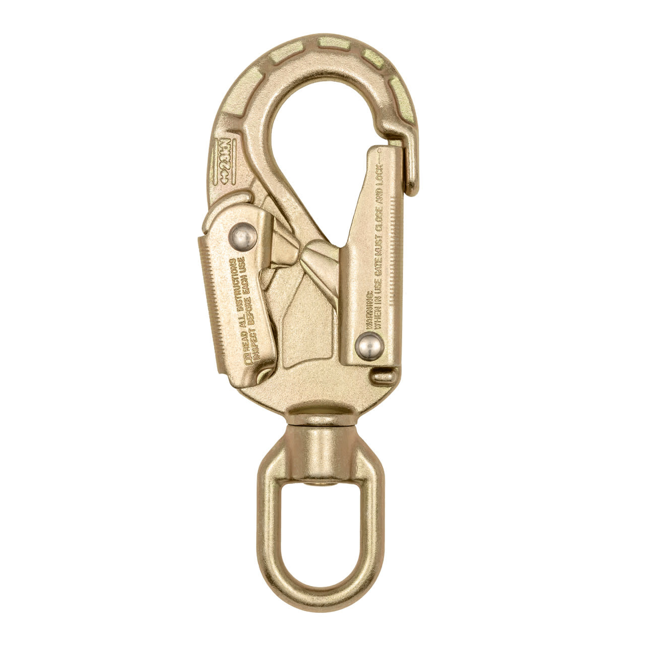その他 HAY GYMHOOK S Forged Steel Swivel Snaphook - Northeastern Arborist Supply