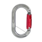 ISC Aluminium Oval Karabiner - Supersafe w/ Captive Bar
