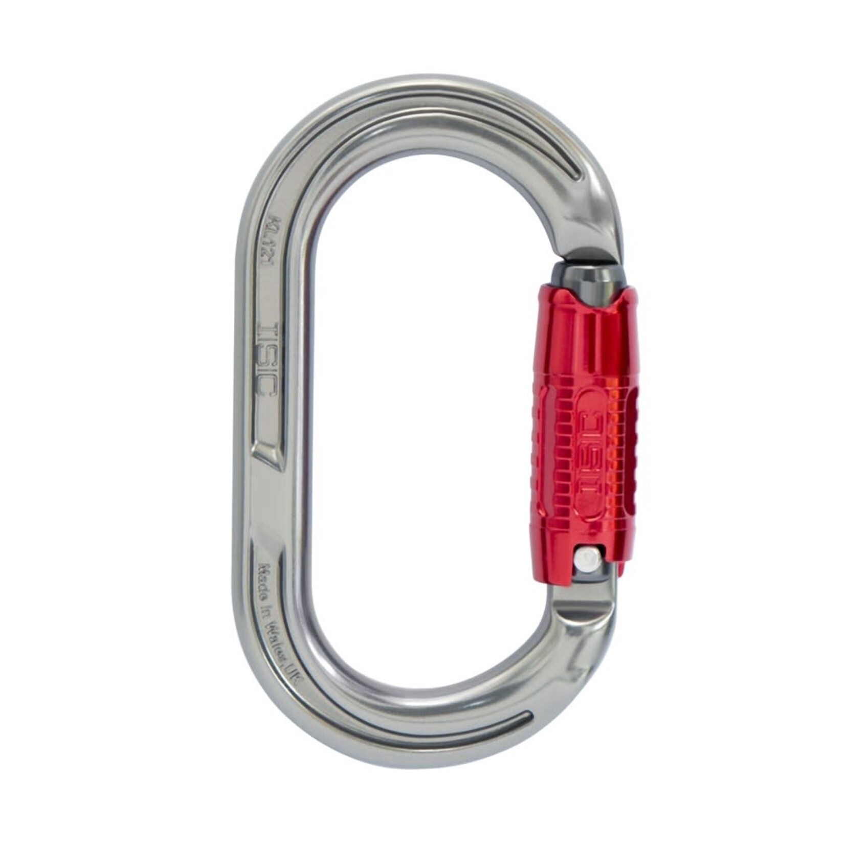 ISC Aluminium Oval Karabiner - Supersafe