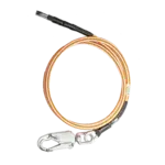 Teufelberger 1/2in Hi-Vee Steel Core Flipline w/ Swivel Snap