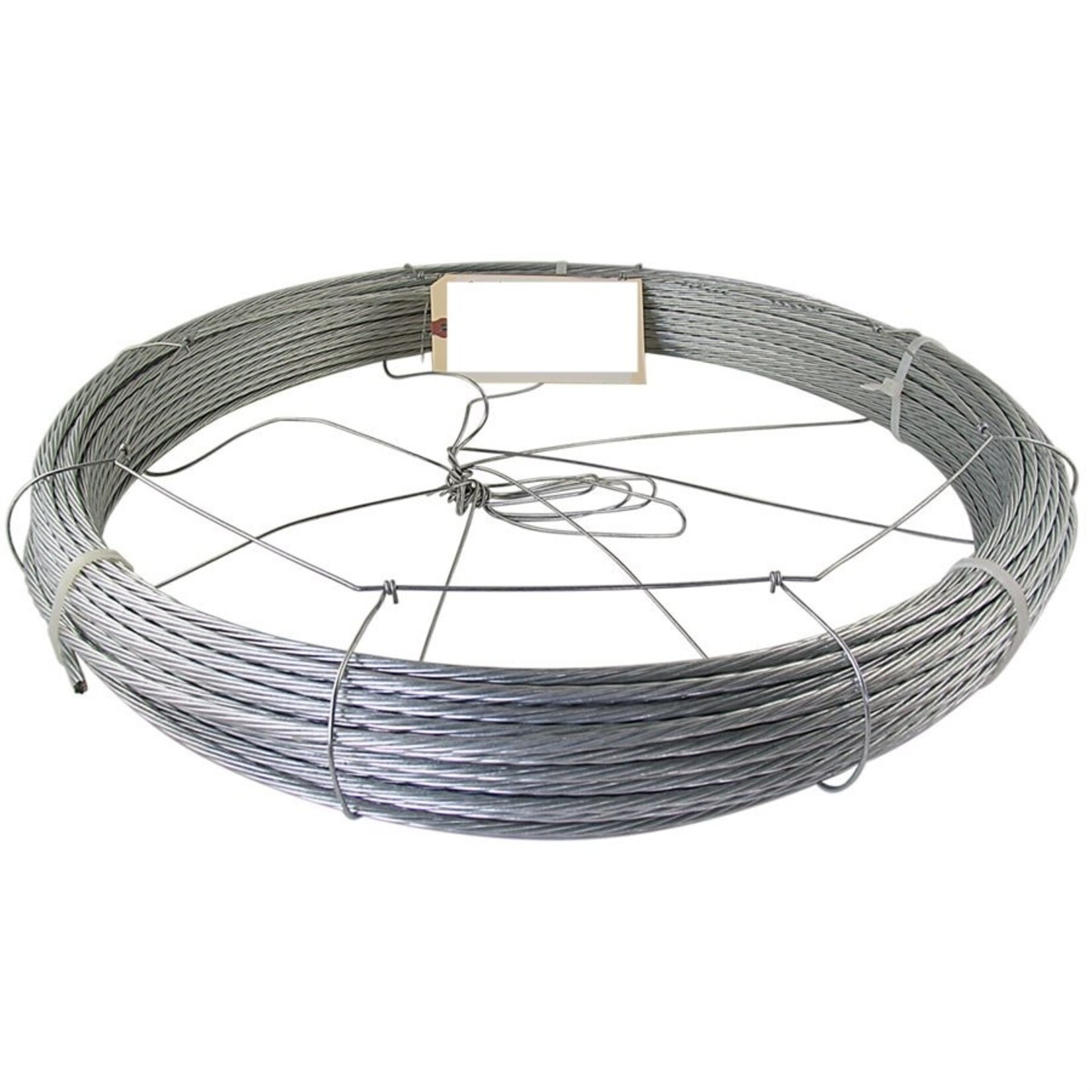 Fehr Bros. EHS Galvanized Guy Strand Cable w/ Dispenser Cage