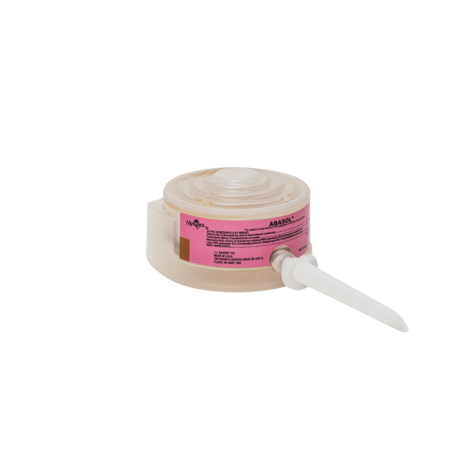 Mauget Mauget Abasol 4Ml Combo, Debacarb 1.7%,, Carbendazim 0.3%, Abamectin B1 0.46%, EPA Reg. No. 7946-20