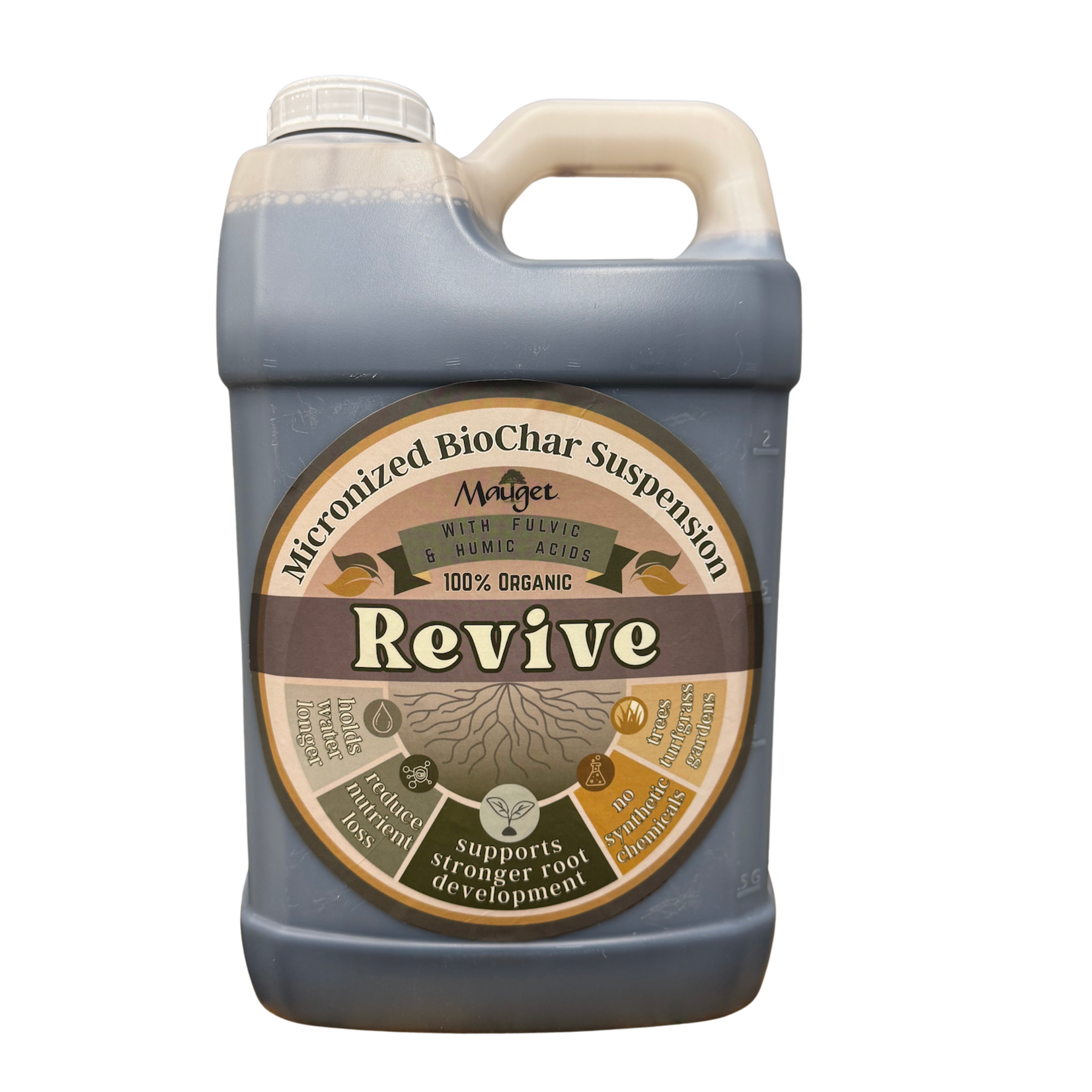 Mauget Revive 100% Organic Micronized BioChar Suspension 2.5 Gal Jug