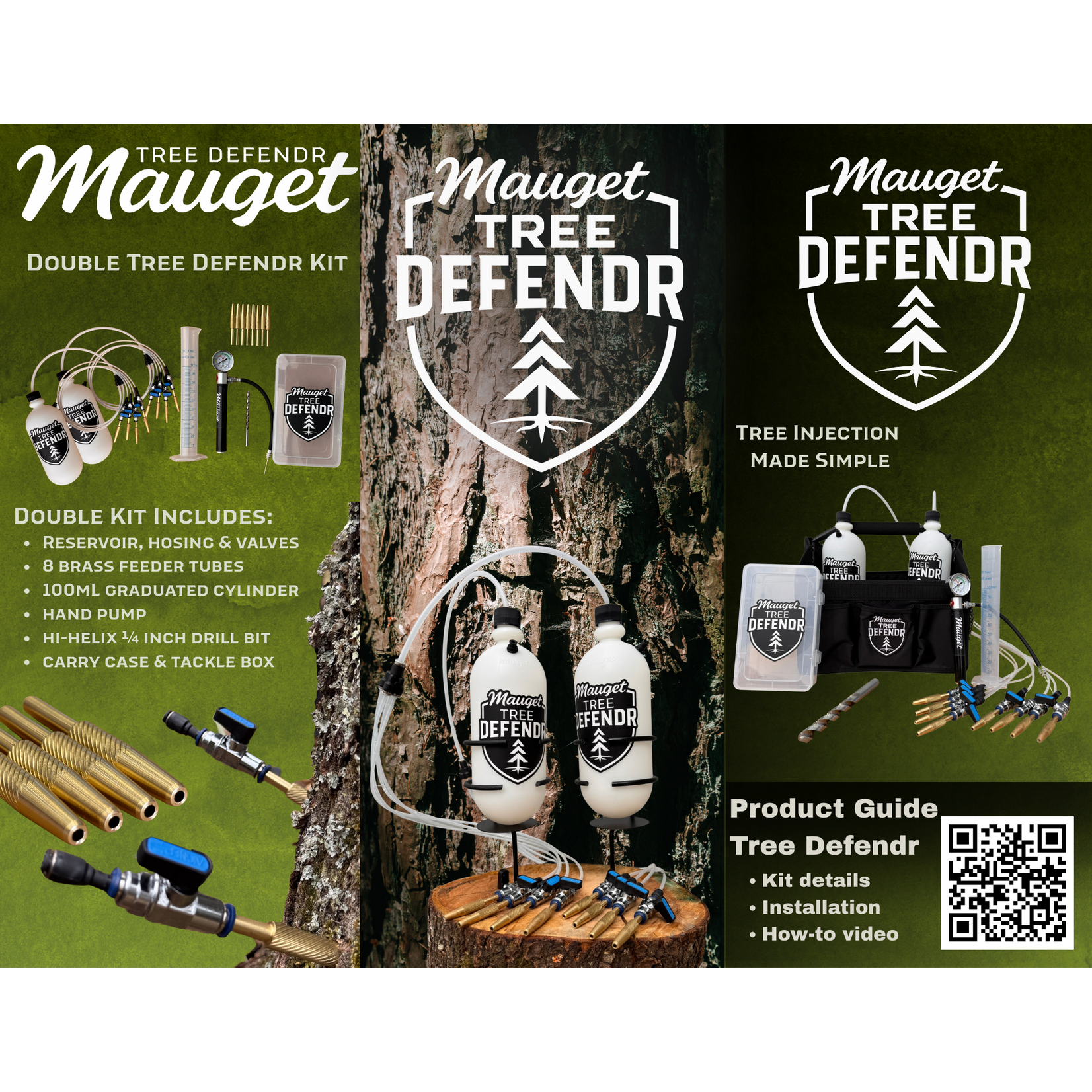 Mauget Mauget Tree Defender Double Bottle Kit