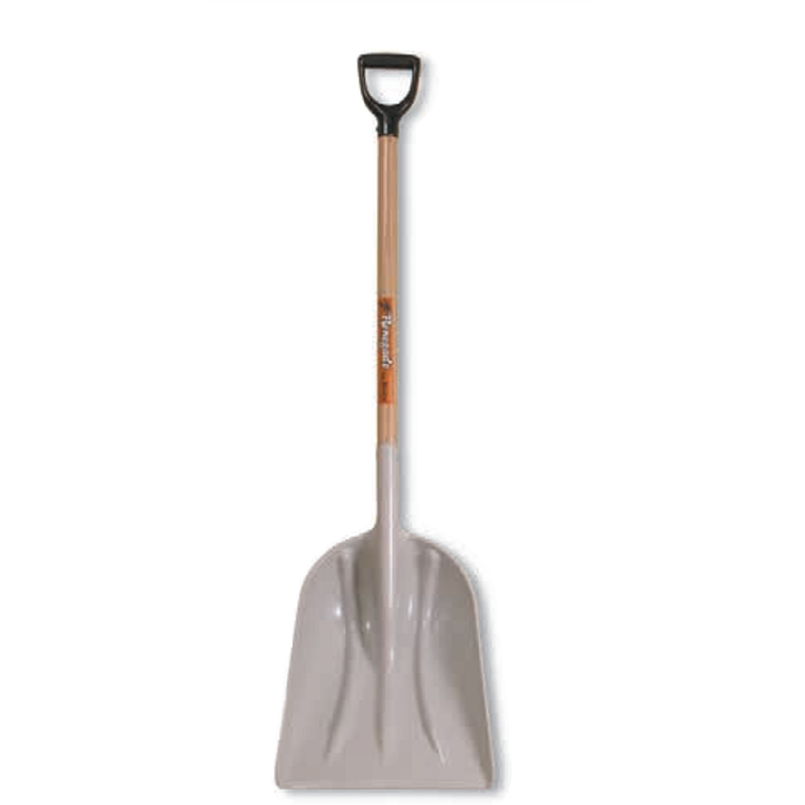 CORONA Plastic Scoop Shovel With Wood D-Grip Handle