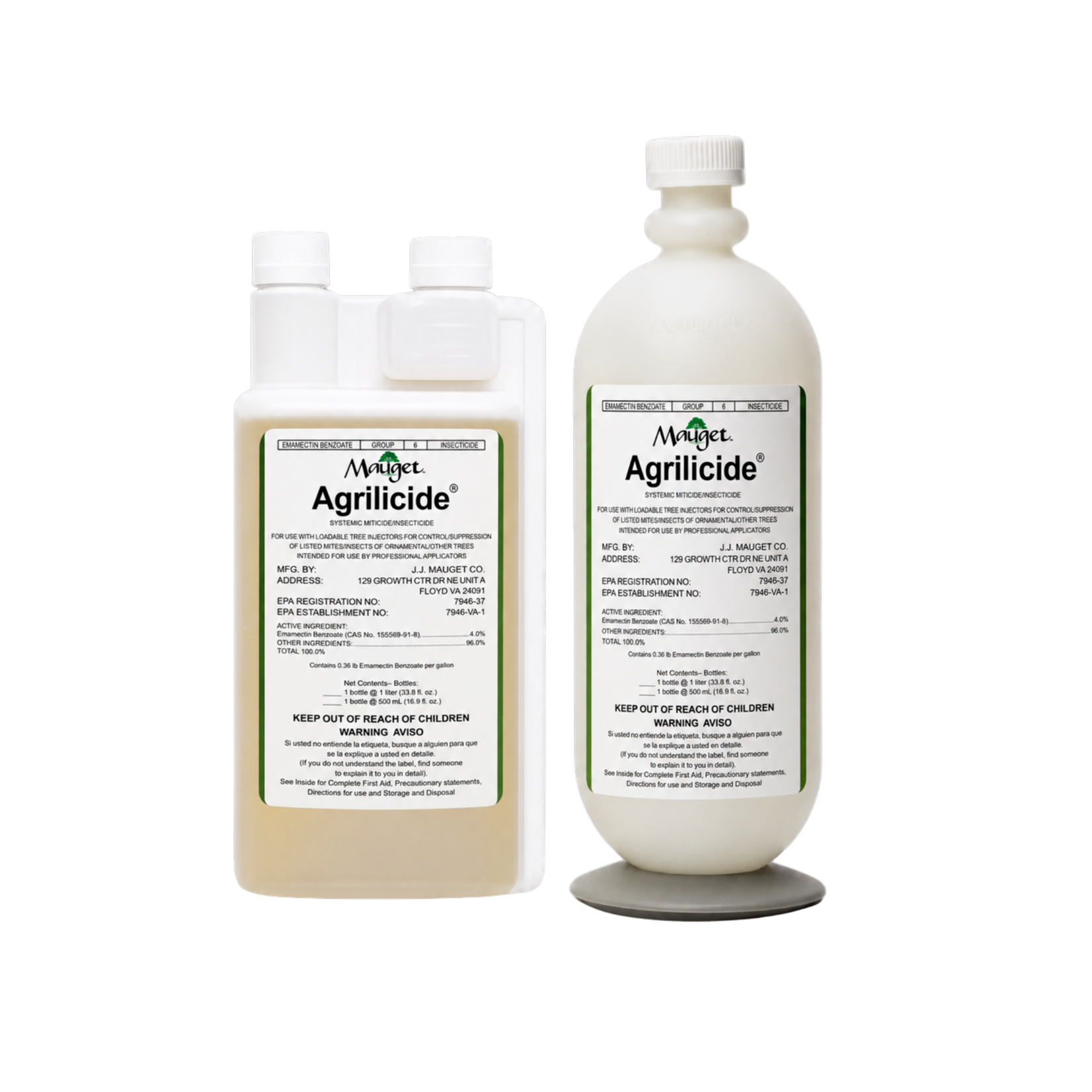 Mauget Mauget Agrilicide HP 1 Liter Flat Bottom Bottle - Emamectin Benzoate 4%