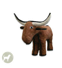 VIP Pet Products Tuffy Barnyard Series Bevo Bull