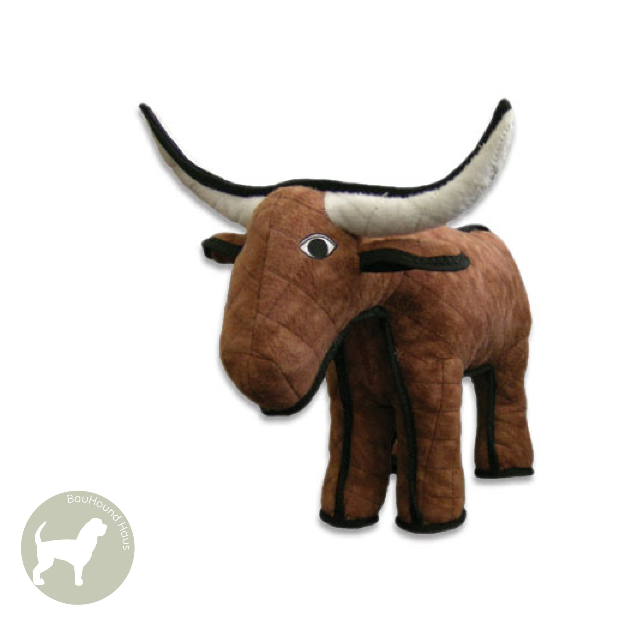 VIP Pet Products Tuffy Barnyard Series Bevo Bull