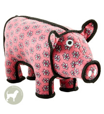 VIP Pet Products Tuffy Barnyard Series Polly The Pig Dog Toy
