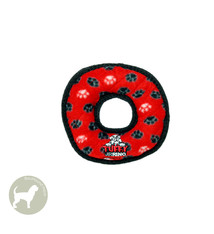 VIP Pet Products Tuffy Dog Toy Ultimate Ring, Red