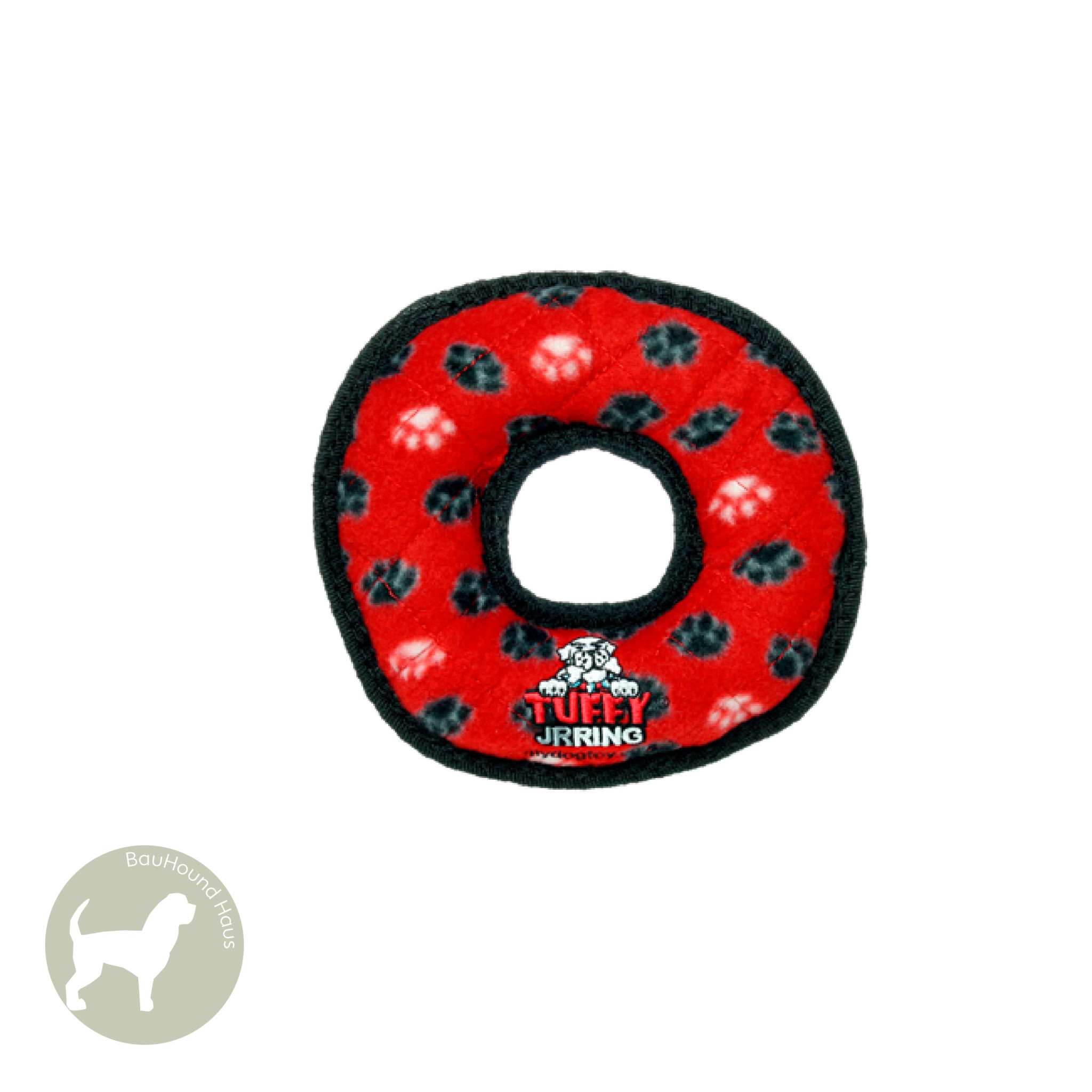 VIP Pet Products Tuffy Dog Toy Ultimate Ring, Red