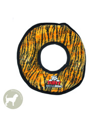 VIP Pet Products Tuffy Mega Rumble Ring Tiger