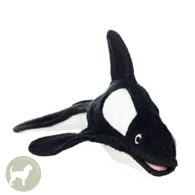 VIP Pet Products Tuffy Sea Creature Kinley the Killer Whale