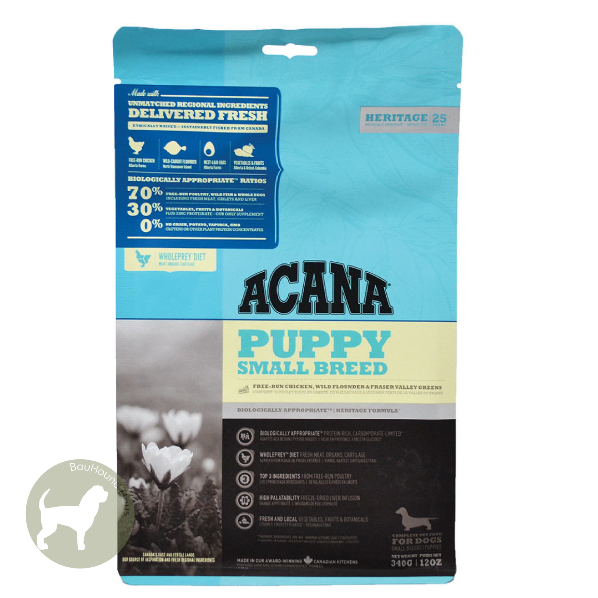 Acana Acana HERITAGE Small Breed Puppy Kibble, 2kg