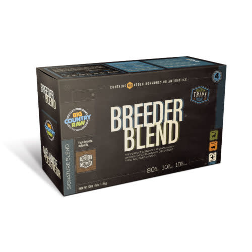Big Country Raw Big Country Raw Breeder Blend, 4 x 1lb Carton