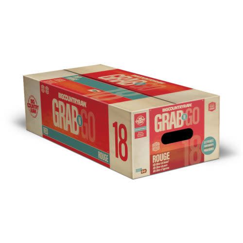 Big Country Raw Big Country Raw Grab N Go RED Deal, 18lb